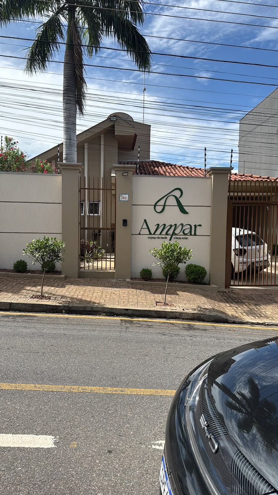 Fachada do Espaço Ampar